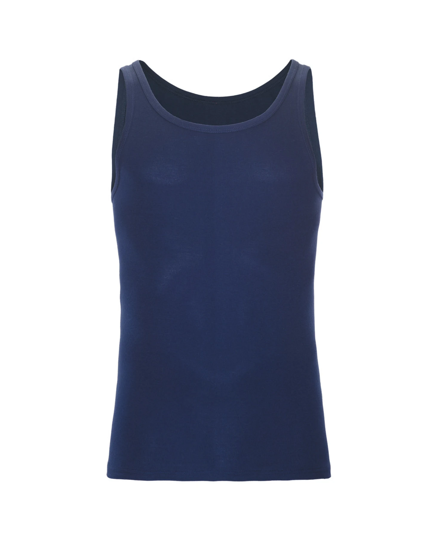 Herren Unterhemd Blau – Ansicht 2