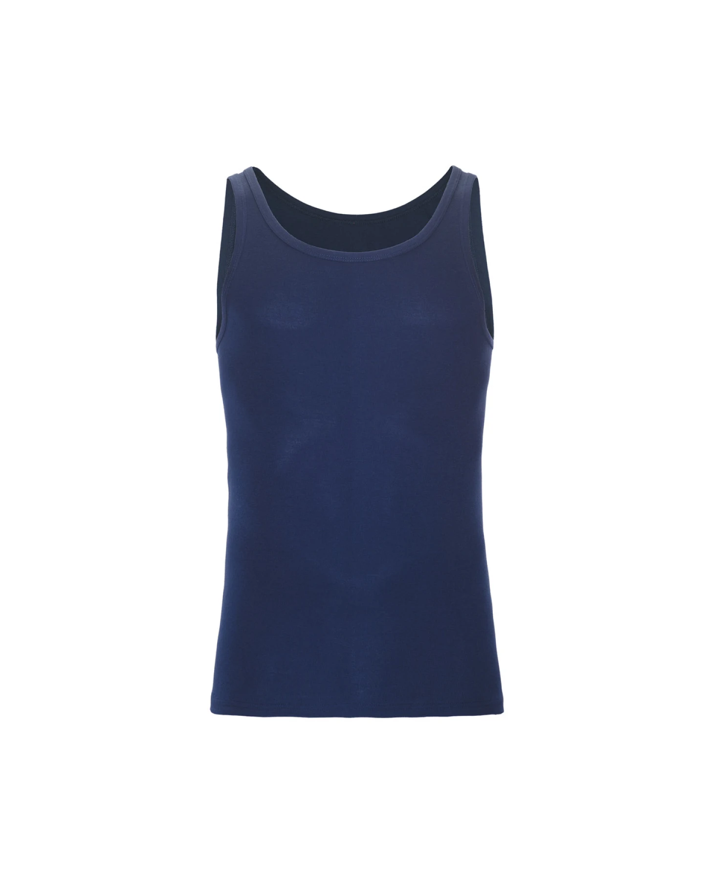 Herren Unterhemd Blau – Ansicht 2