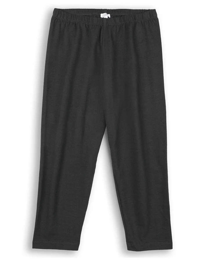 Damen 3/4-Leggings Schwarz