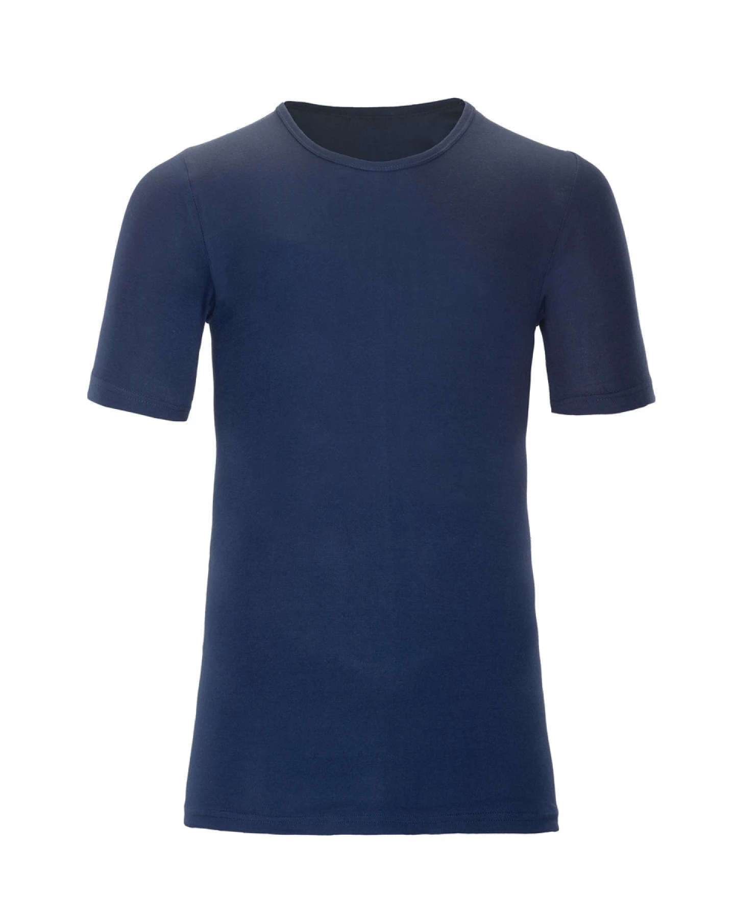 Herren Kurzarm-Shirt Blau – Ansicht 2