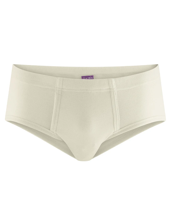 Herren Slip mit Eingriff Beige