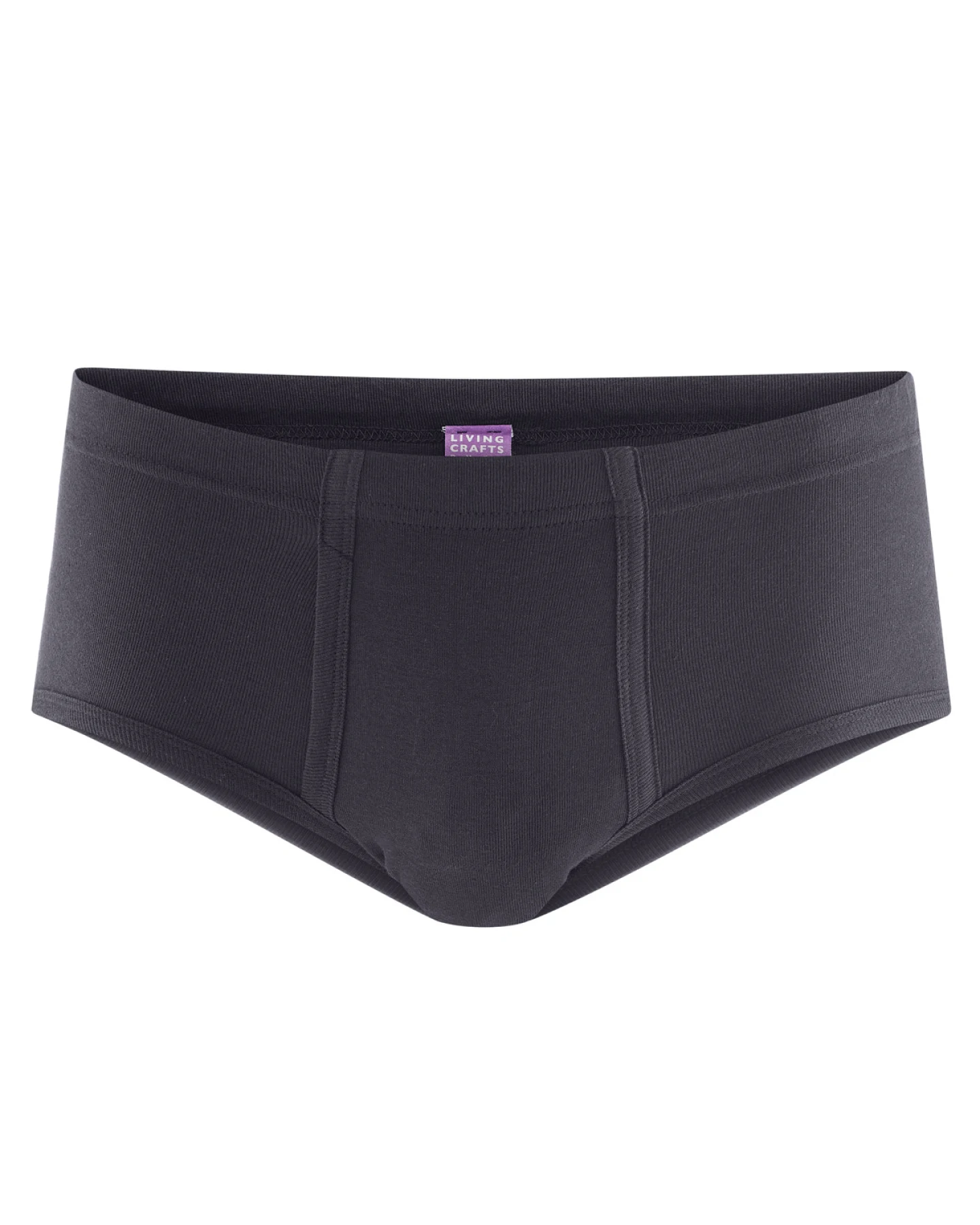 Herren Slip mit Eingriff Blau – Ansicht 2