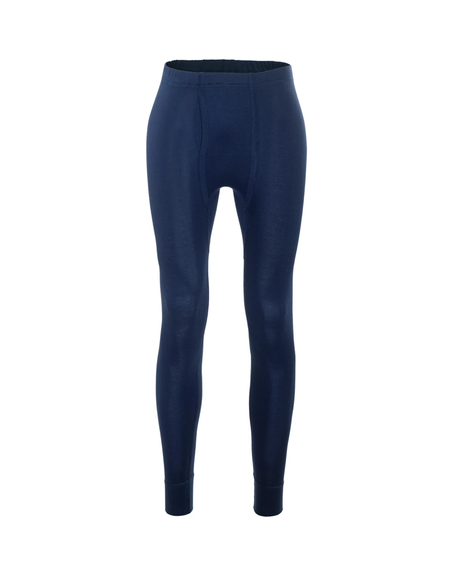 Herren Lange Unterhose Blau – Ansicht 2