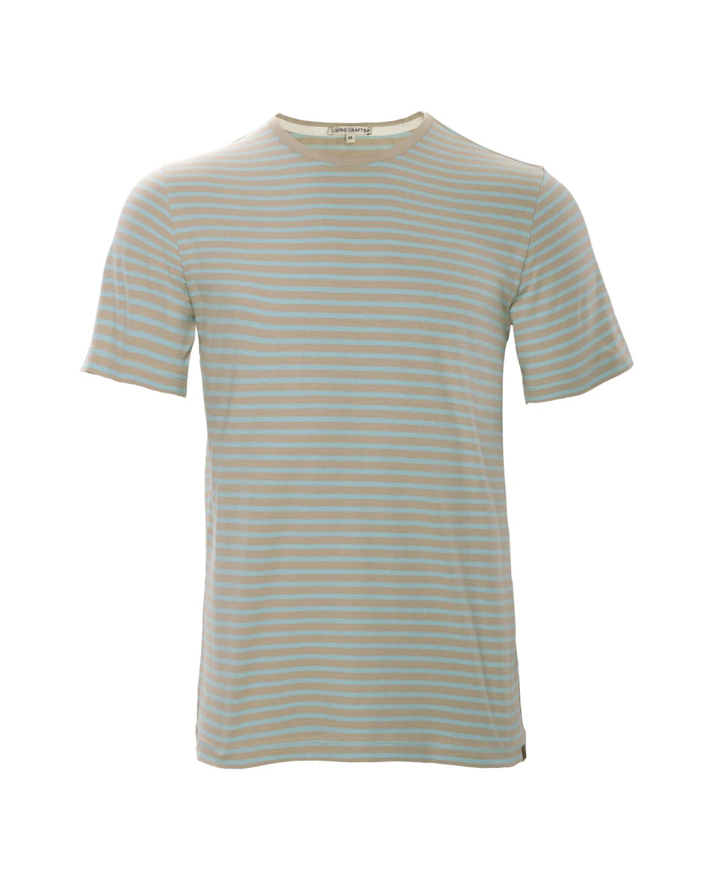 Herren T-Shirt Khaki – Ansicht 2