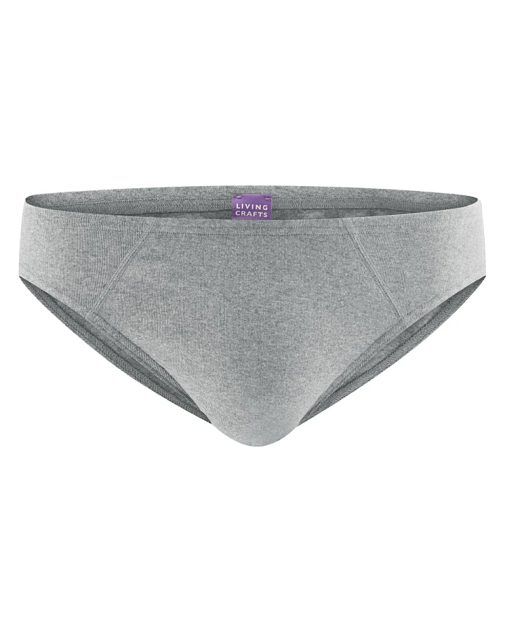 Herren Slip Grau