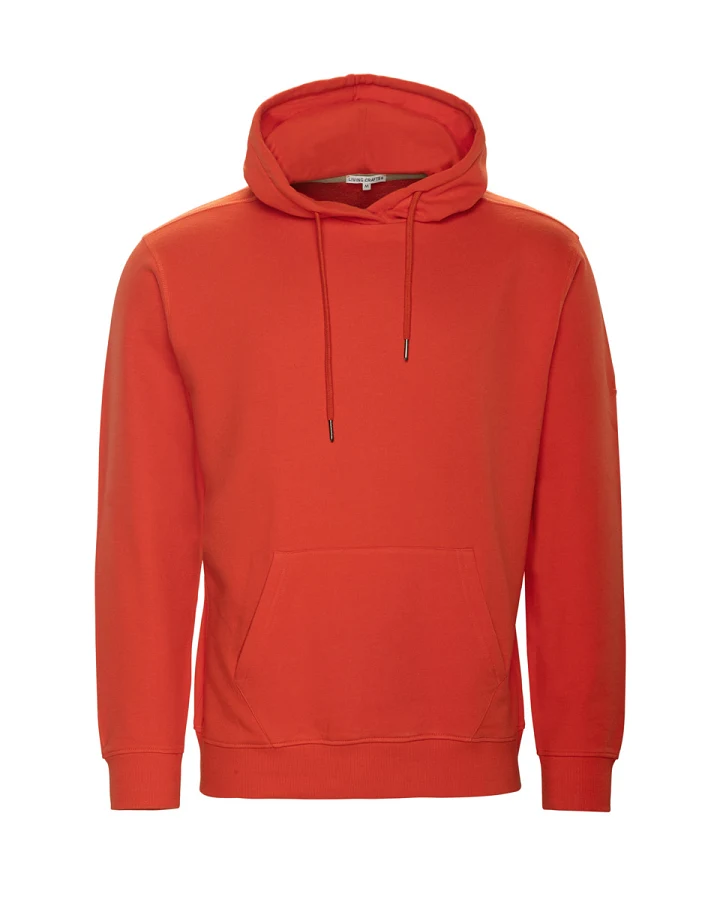 Herren Kapuzenpullover Rot