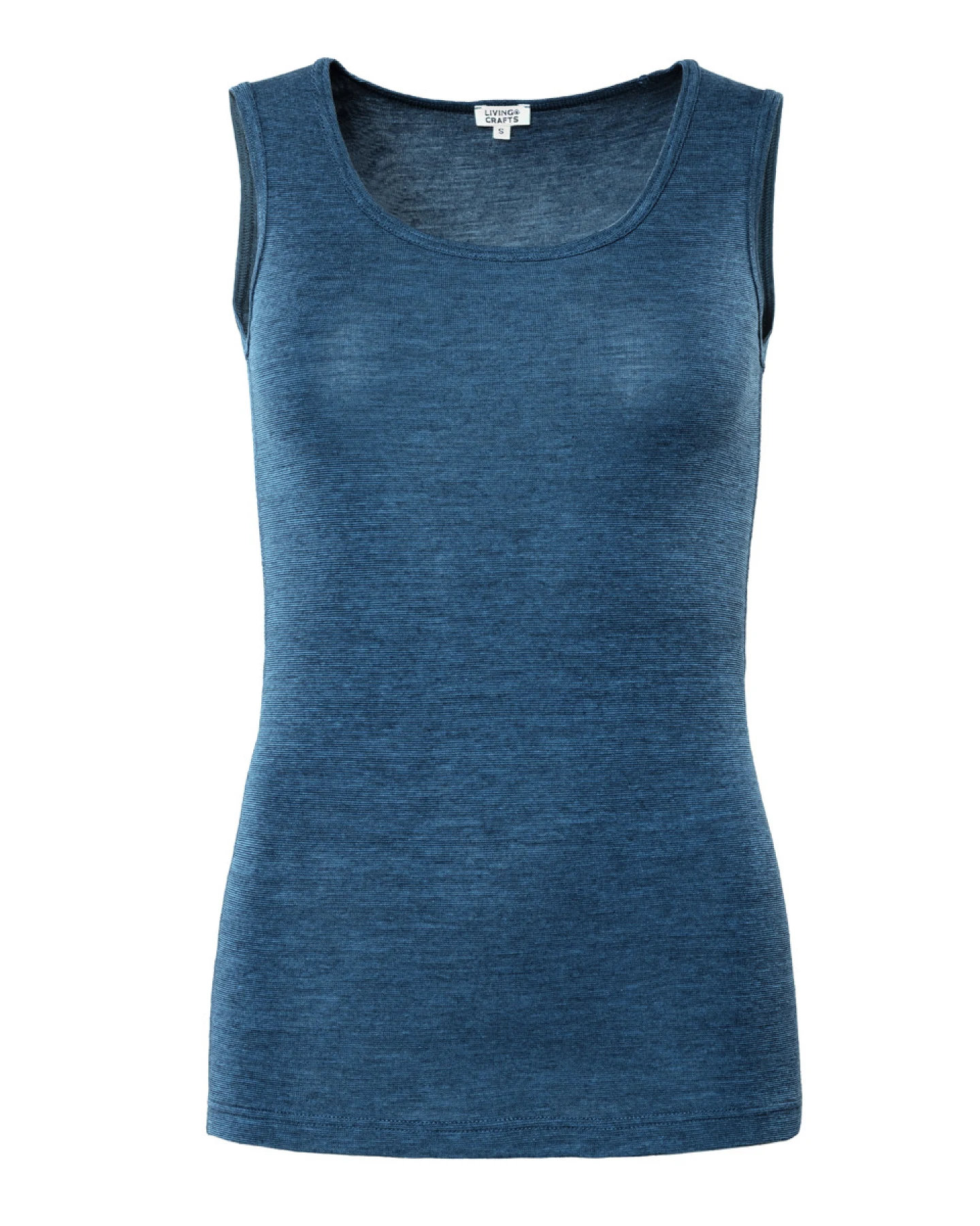 Damen Unterhemd Blau – Ansicht 2