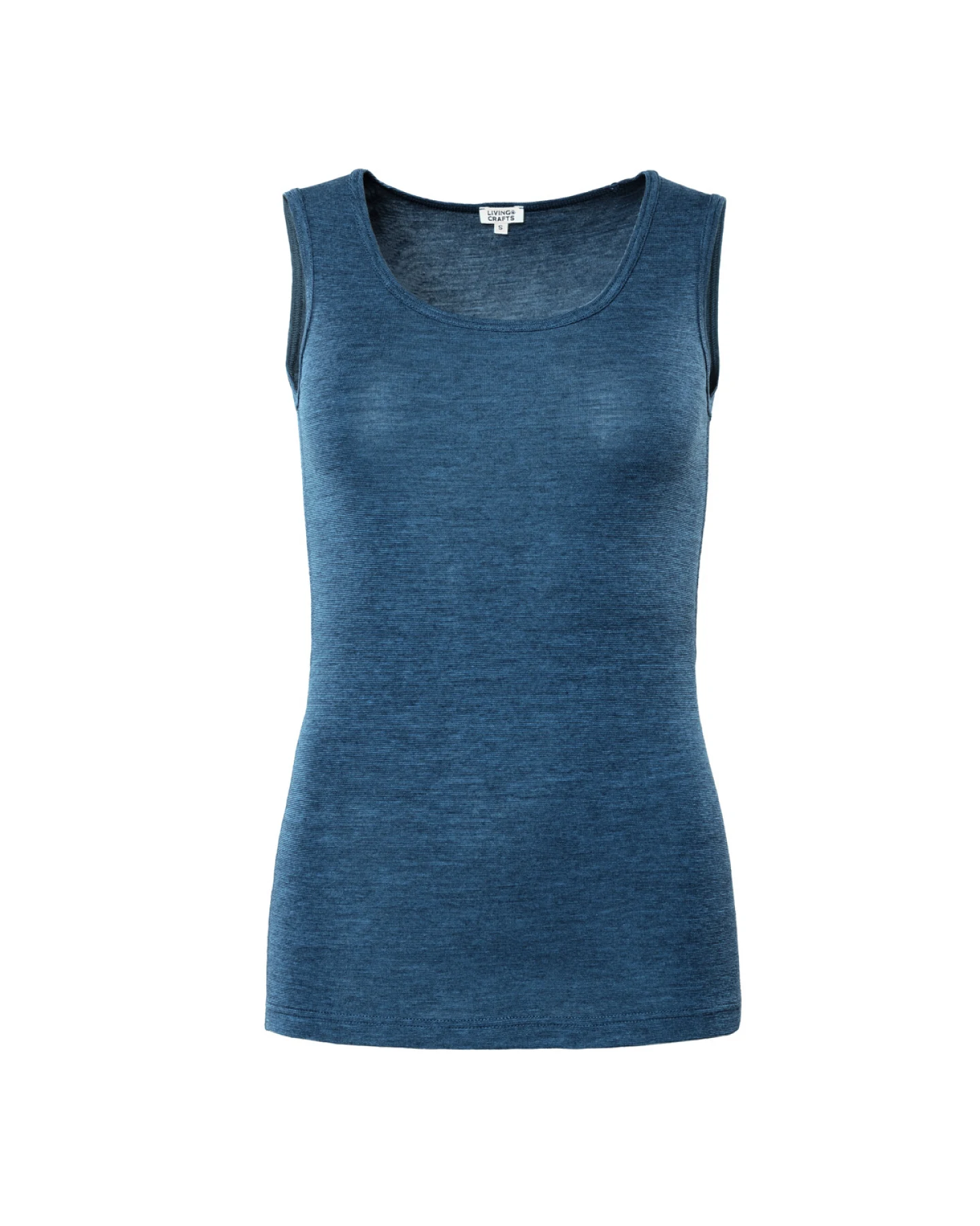 Damen Unterhemd Blau – Ansicht 2