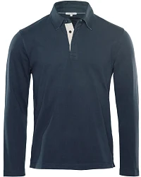 Produktseite: Herren Langarm-Shirt Blau