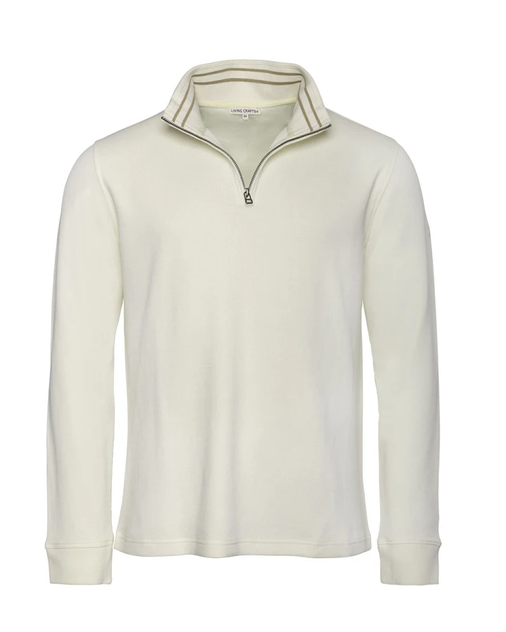 Produktseite: Herren Langarm-Shirt Beige