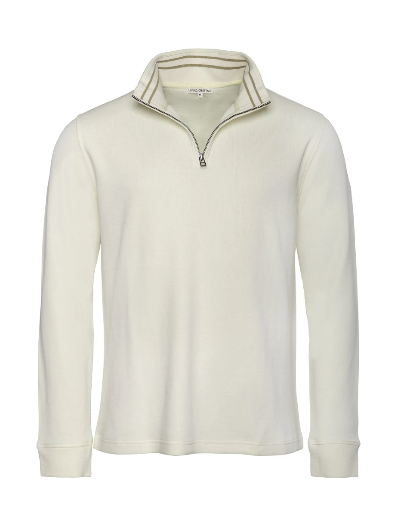Herren Langarm-Shirt Beige – Ansicht 2