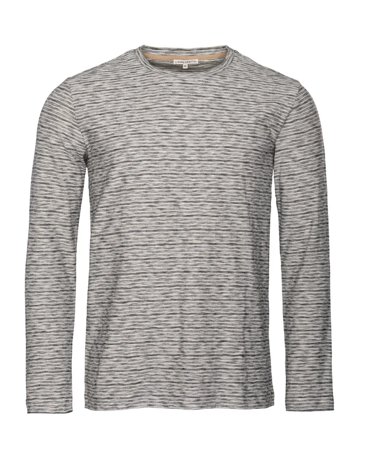 Produktseite: Herren Langarm-Shirt Beige