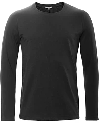 Produktseite: Herren Langarm-Shirt Schwarz