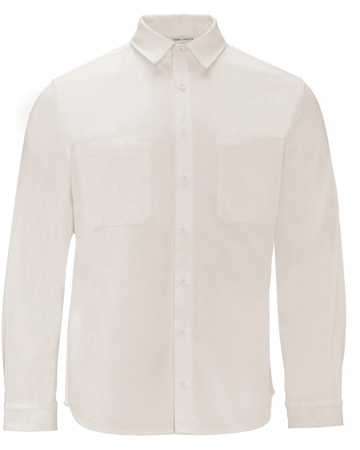 Herren Overshirt Weiß