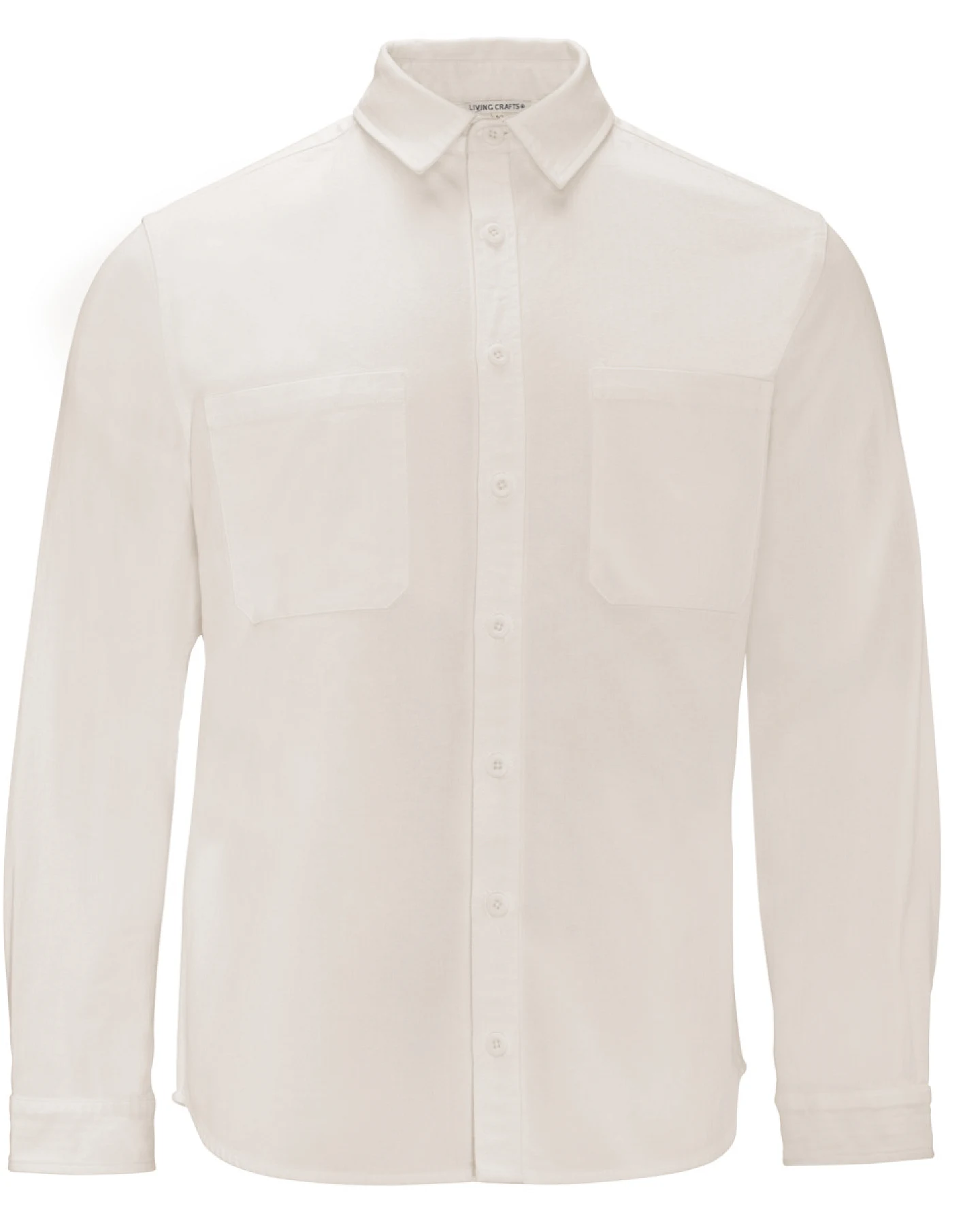 Herren Overshirt Weiß – Ansicht 2