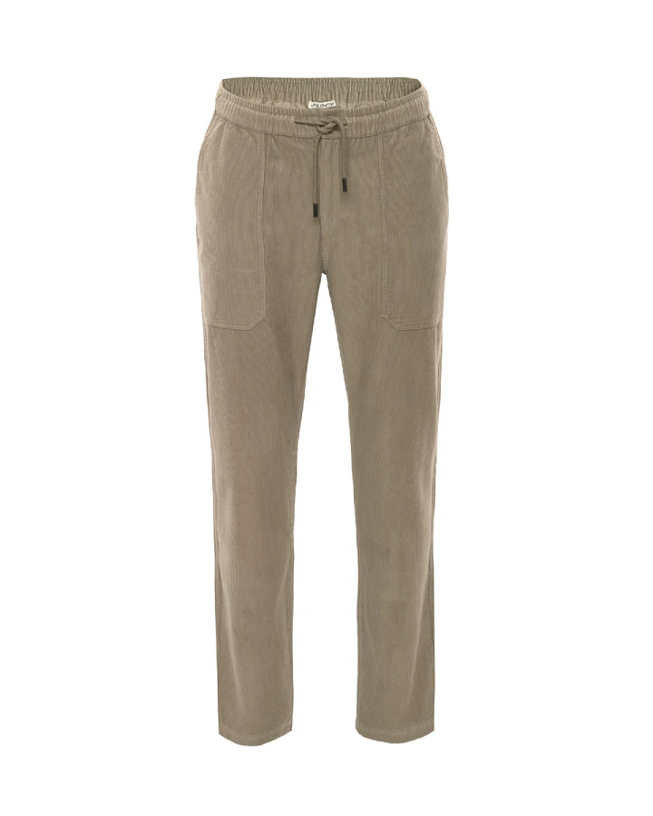 Herren Cargo Cordhose Braun