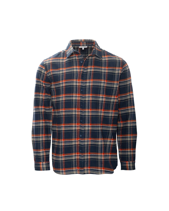 Herren Flanellhemd Rot
