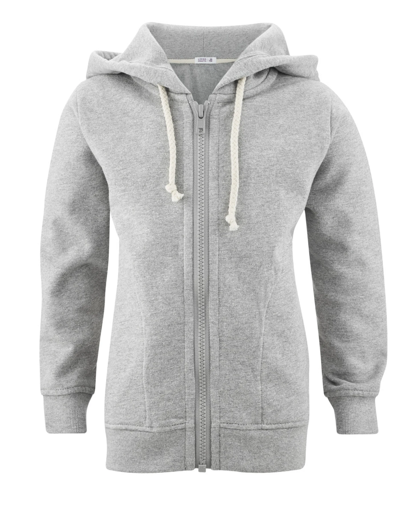 Kinder Kapuzenjacke Grau – Ansicht 2