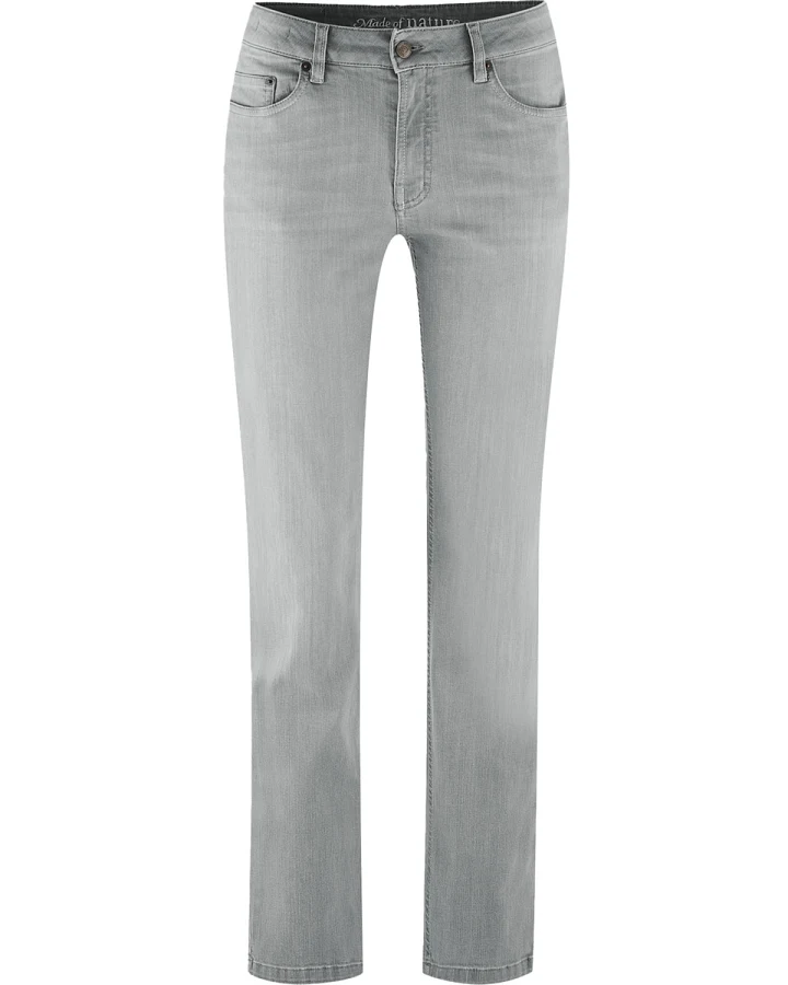 Damen Jeans Grau