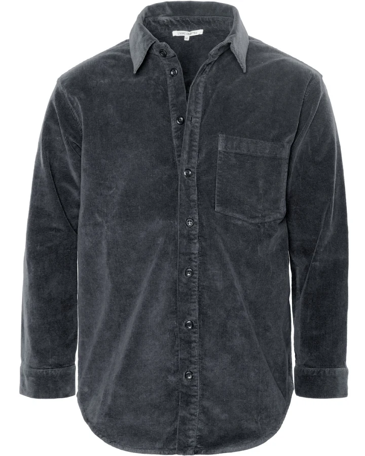 Herren Overshirt Grau