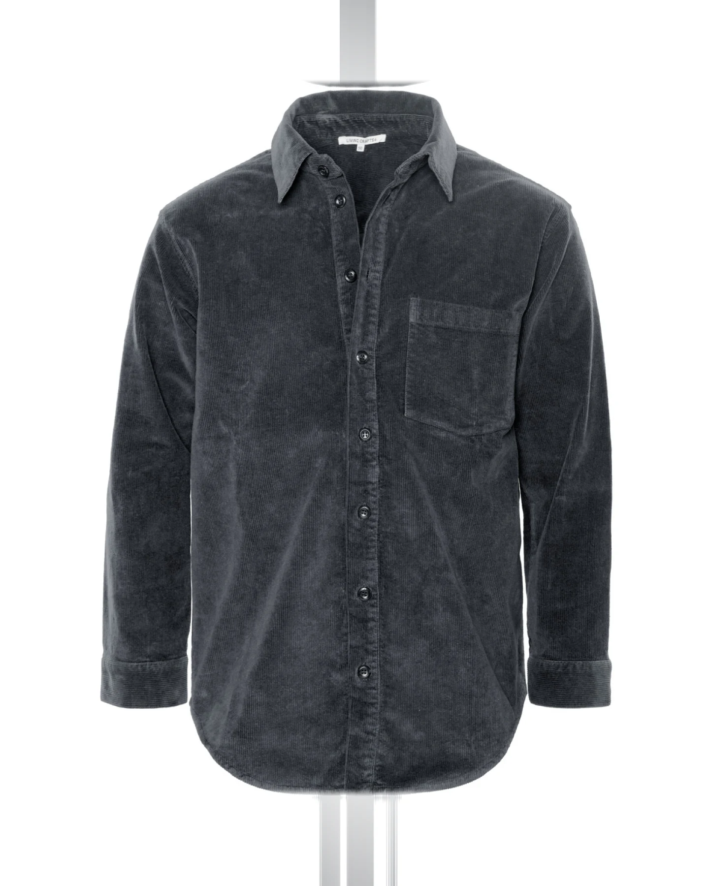 Herren Overshirt Grau – Ansicht 2