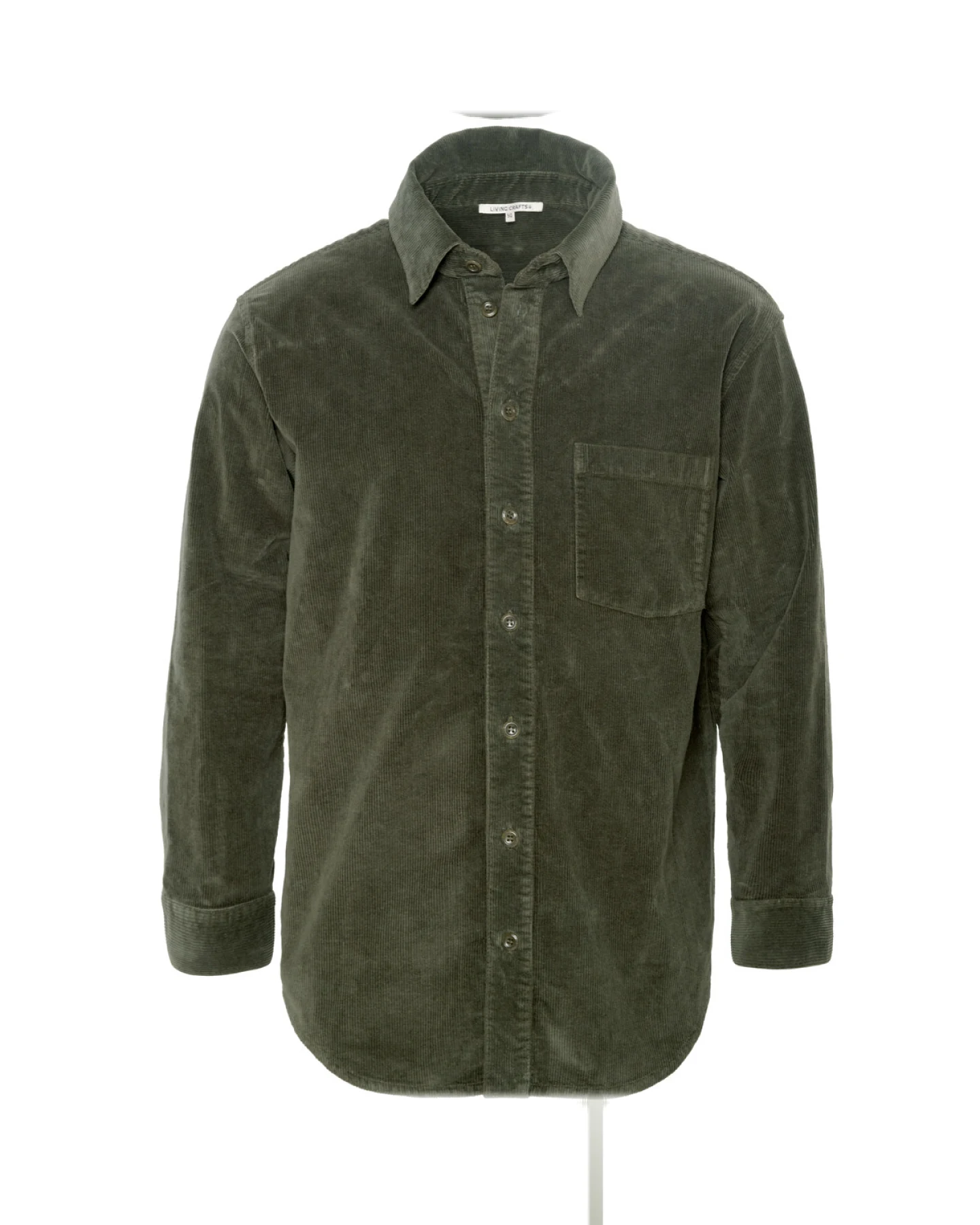 Herren Overshirt Grün – Ansicht 2