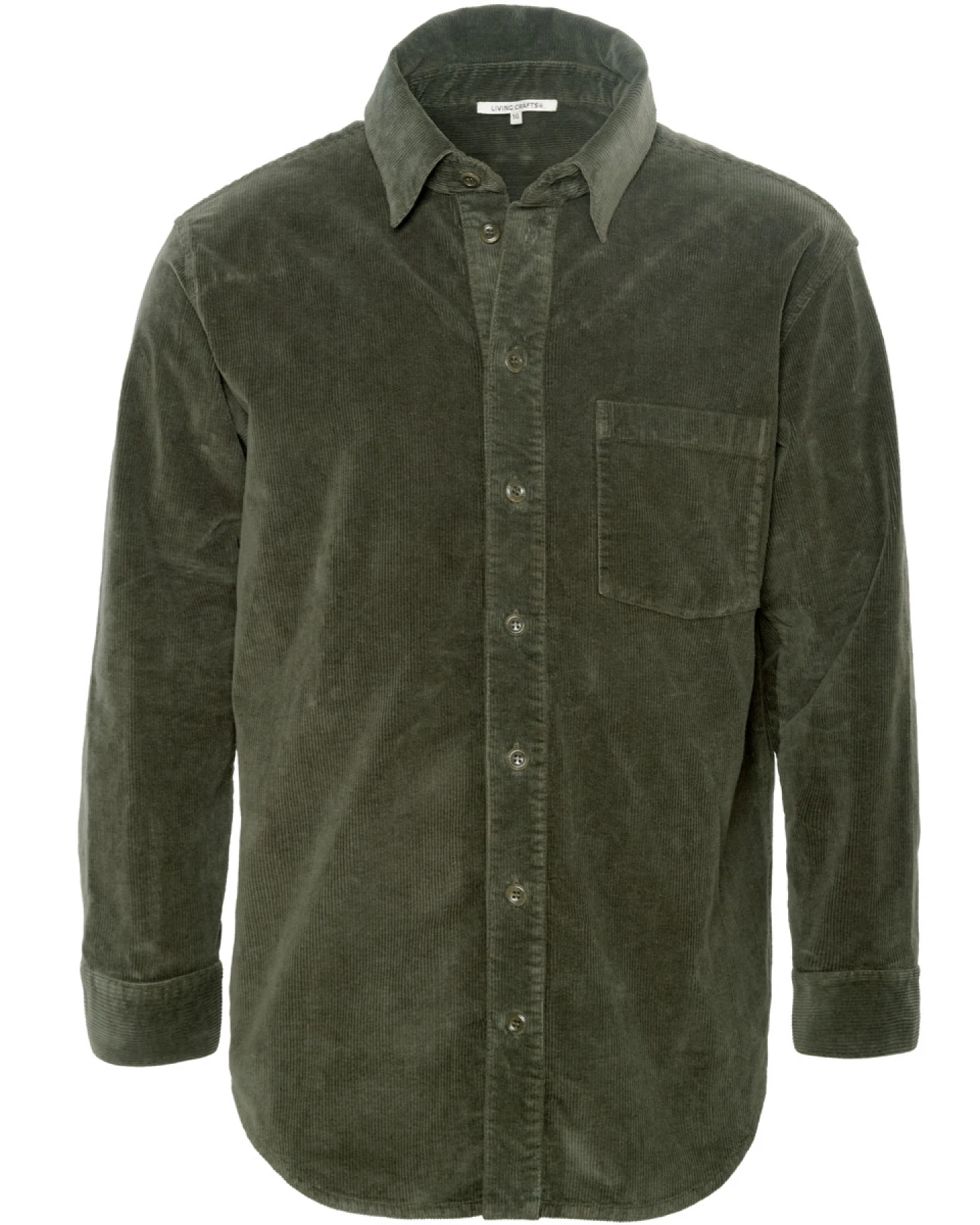 Herren Overshirt Grün – Ansicht 2