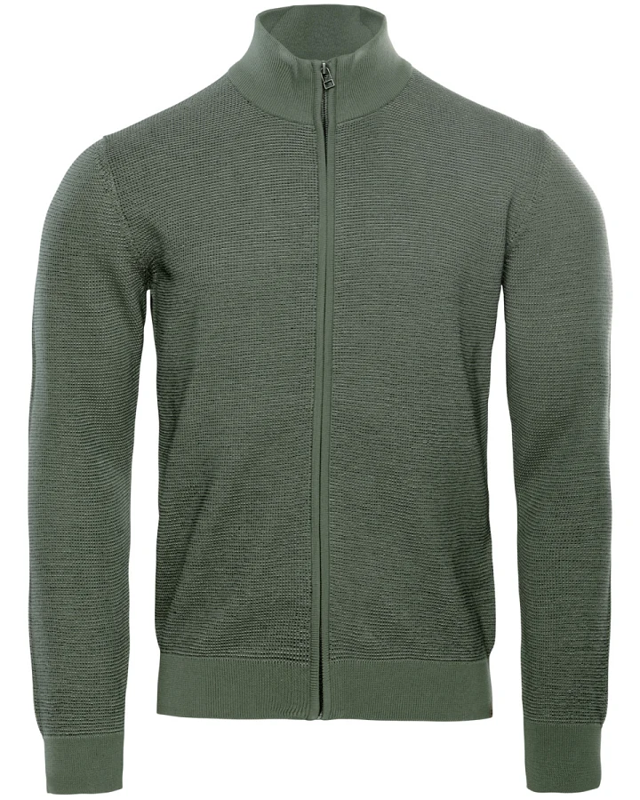 Produktseite: Herren Strickjacke Grün