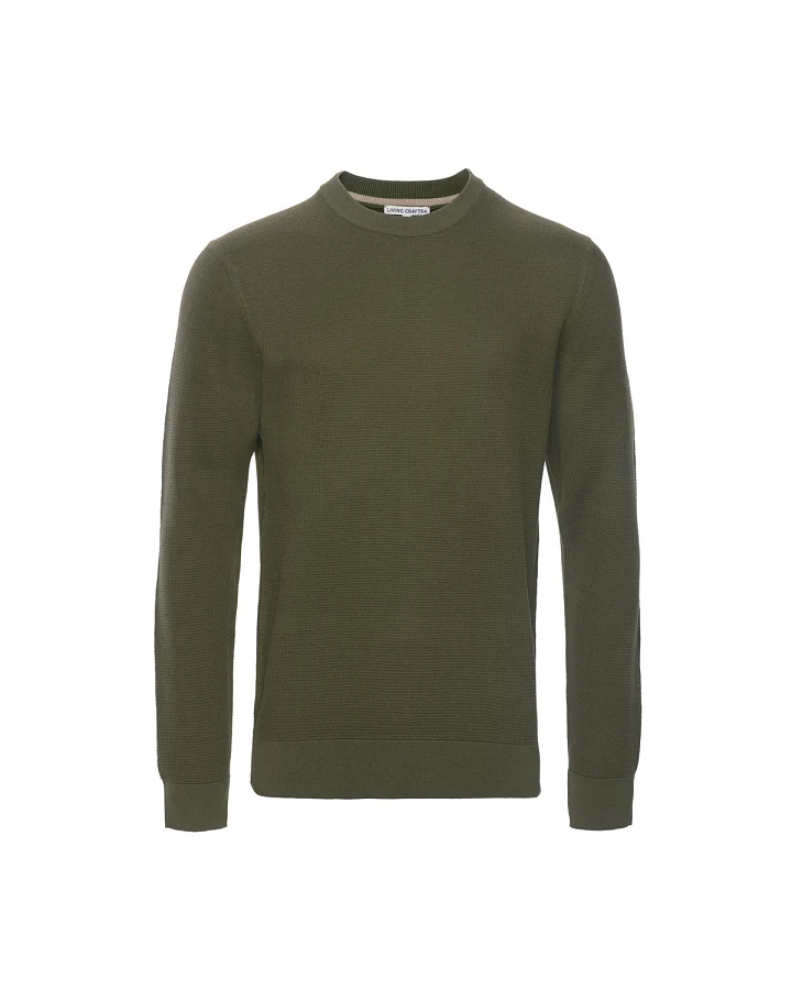 Herren Pullover Grün