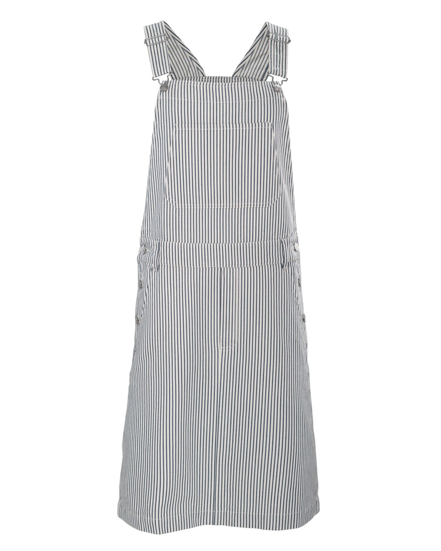 Damen Trägerkleid Gestreift – Ansicht 2