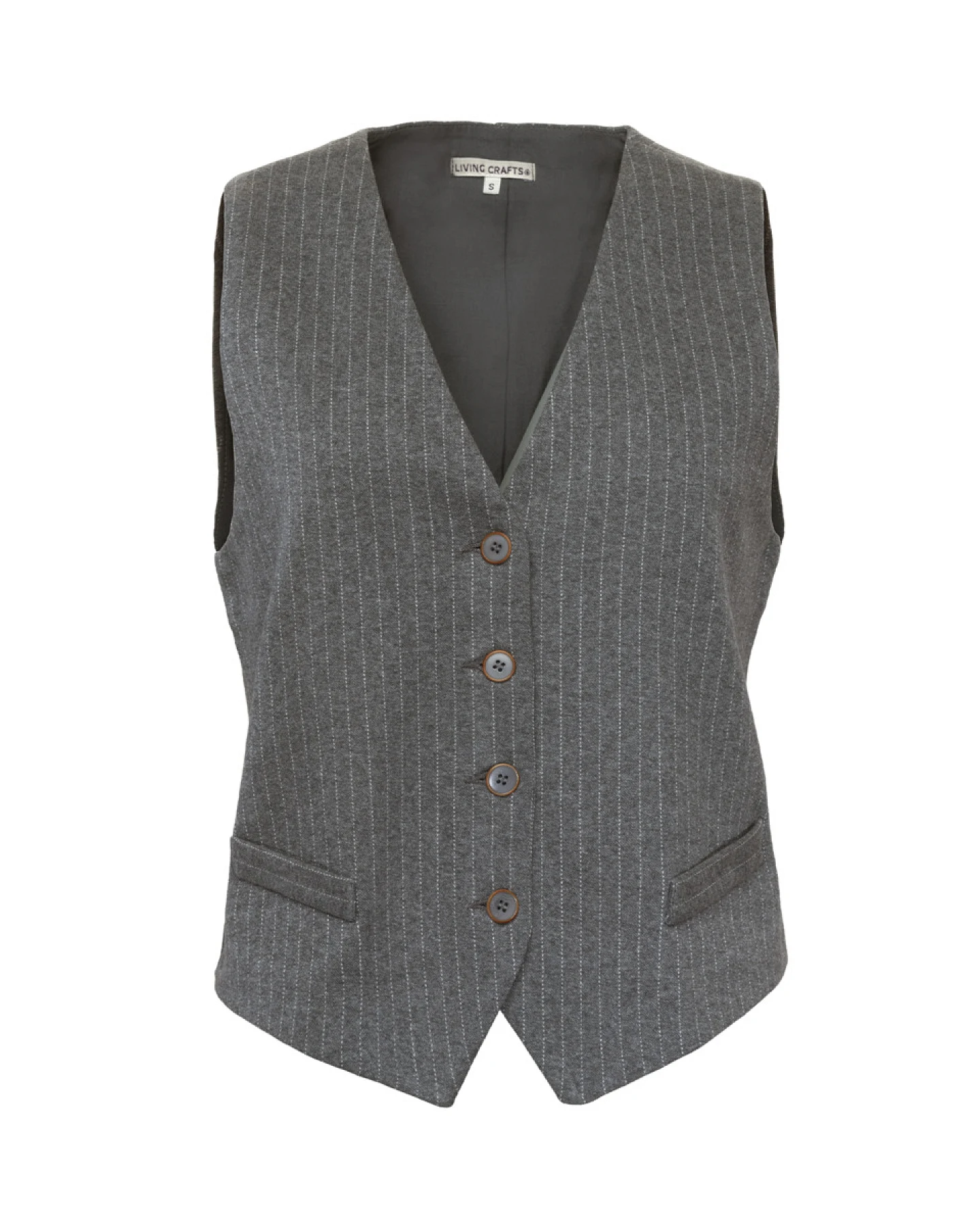 Damen Weste Gestreift – Ansicht 2