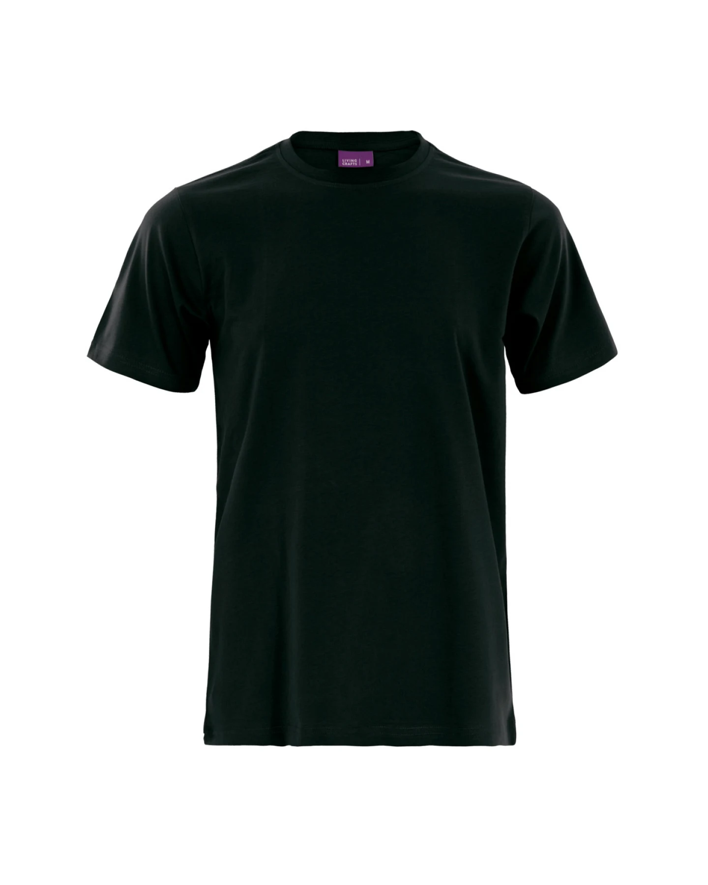Herren T-Shirt Schwarz – Ansicht 2
