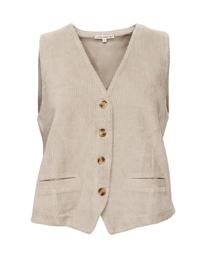 Produktseite: Damen Weste Beige