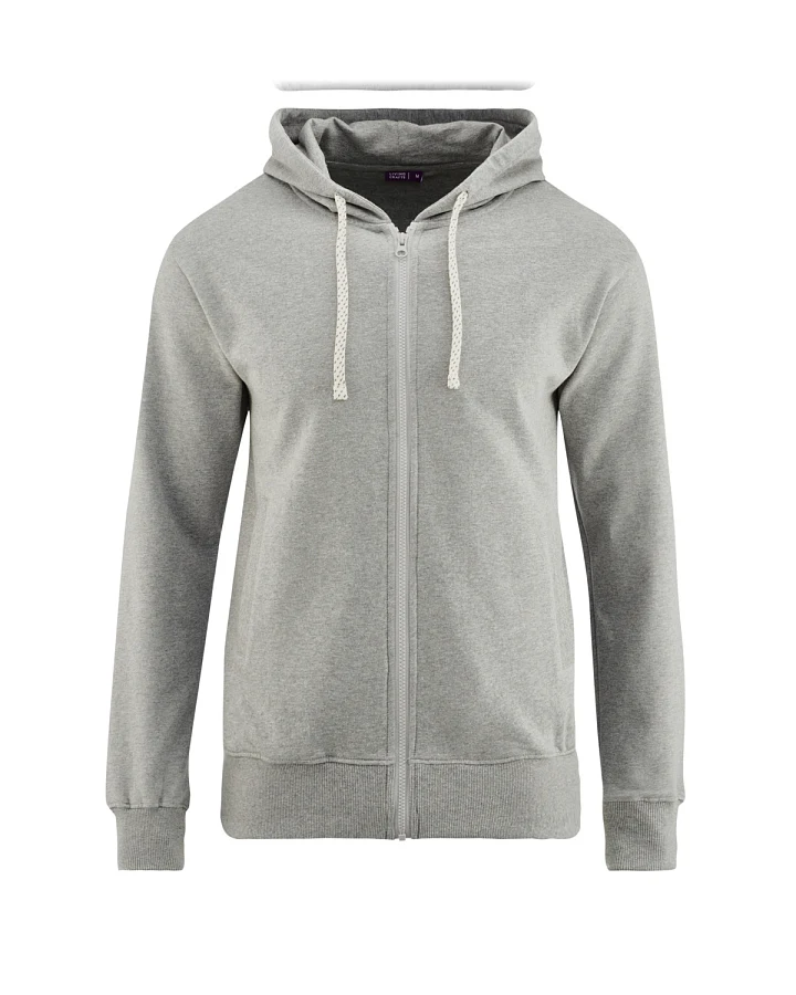 Herren Kapuzenjacke Grau