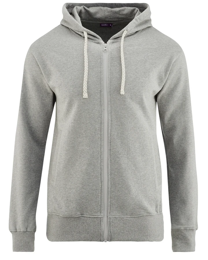 Herren Kapuzenjacke Grau