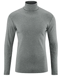 Produktseite: Herren Rollkragen-Shirt Grau