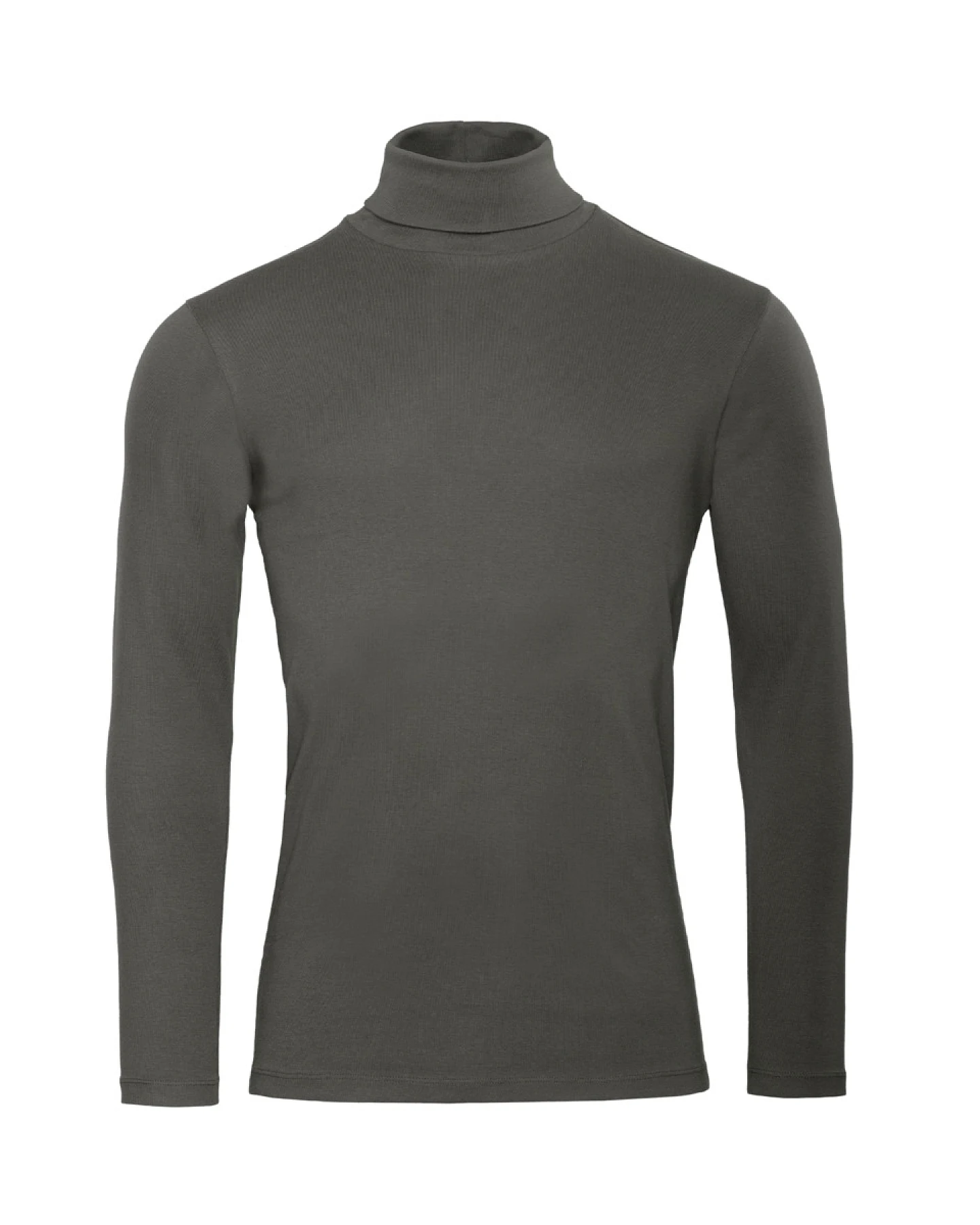 Herren Rollkragen-Shirt Braun – Ansicht 2