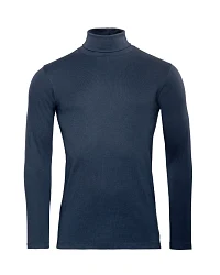 Produktseite: Herren Rollkragen-Shirt Blau