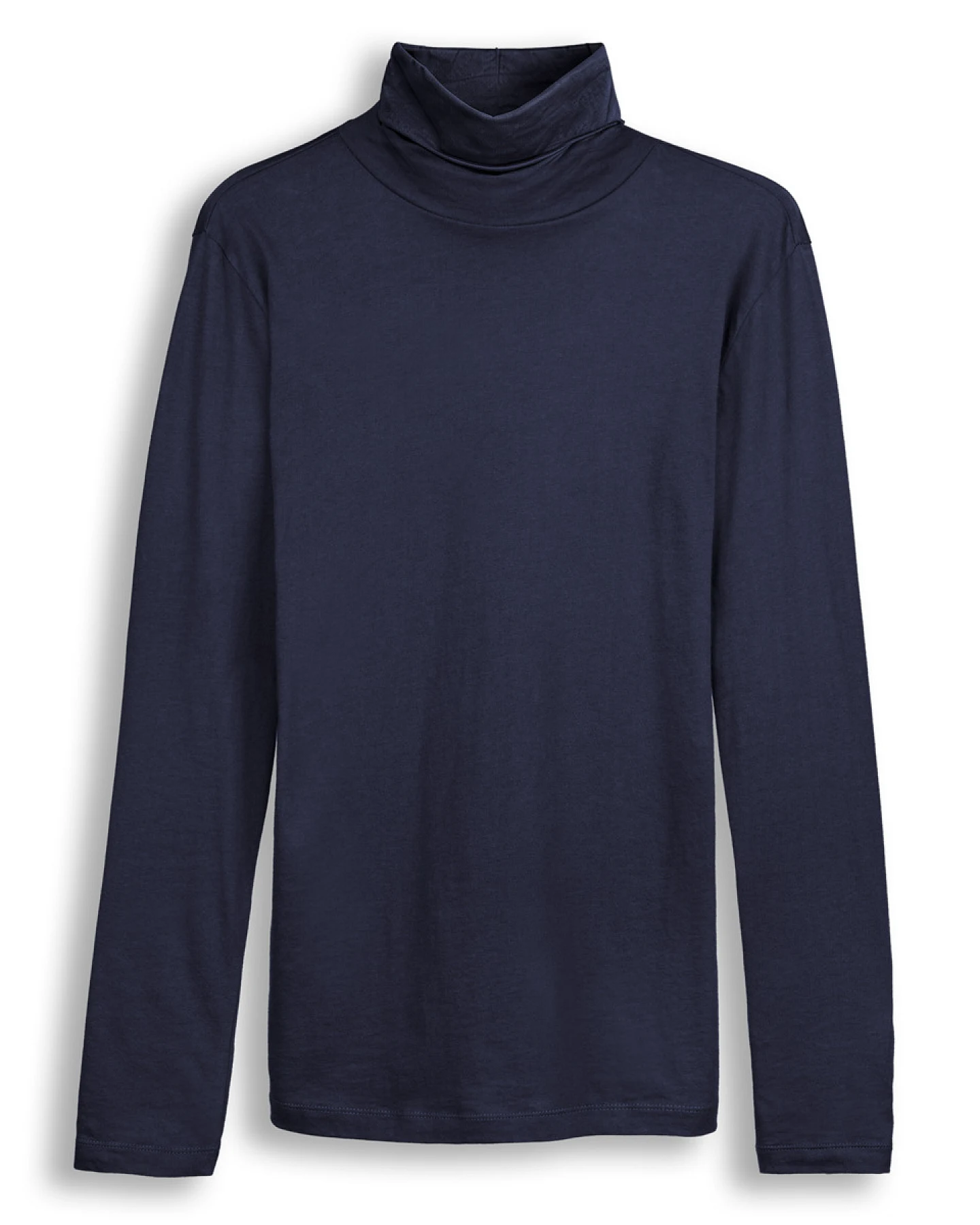 Damen Rollkragen-Shirt Blau – Ansicht 2