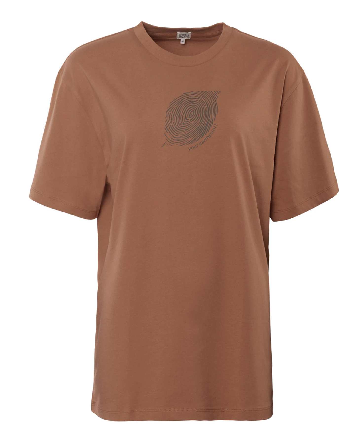 Unisex T-Shirt Braun – Ansicht 2
