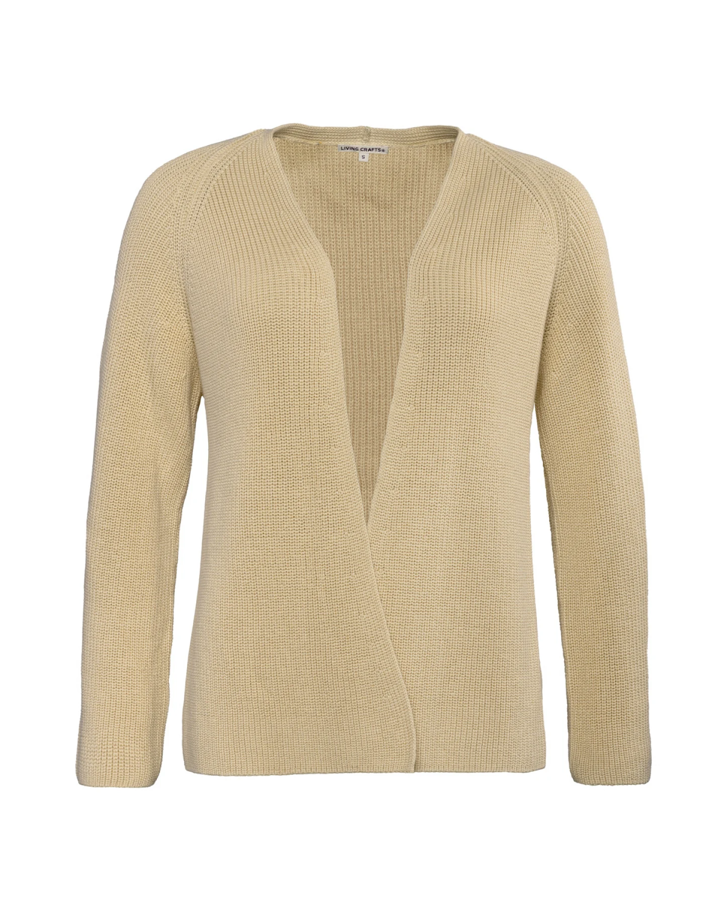 Damen Strickjacke Beige – Ansicht 2