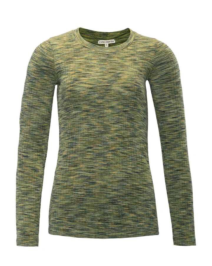 Damen Langarm-Shirt Mehrfarbig