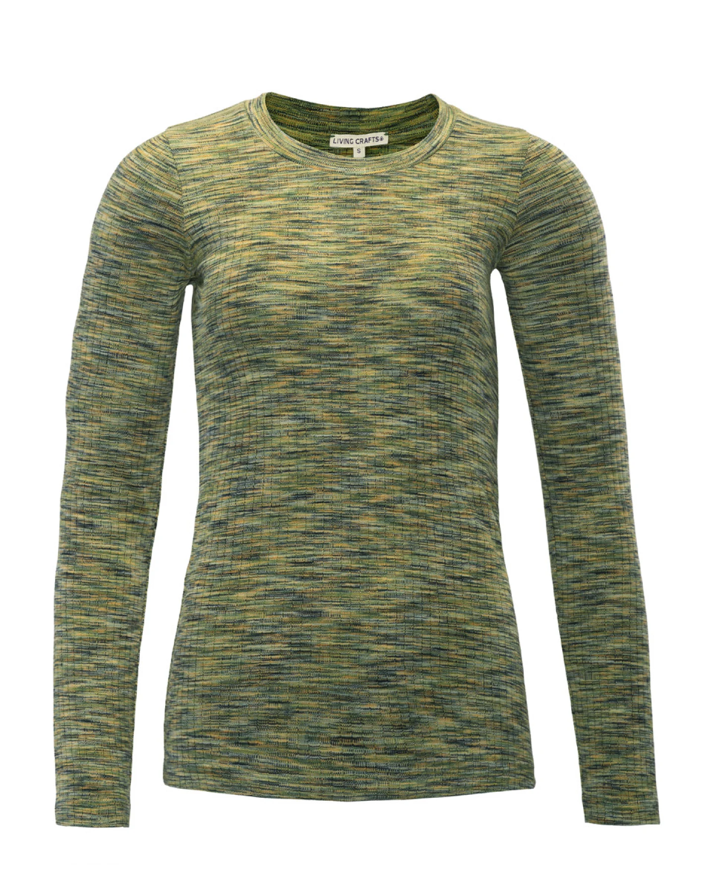 Damen Langarm-Shirt Mehrfarbig – Ansicht 2