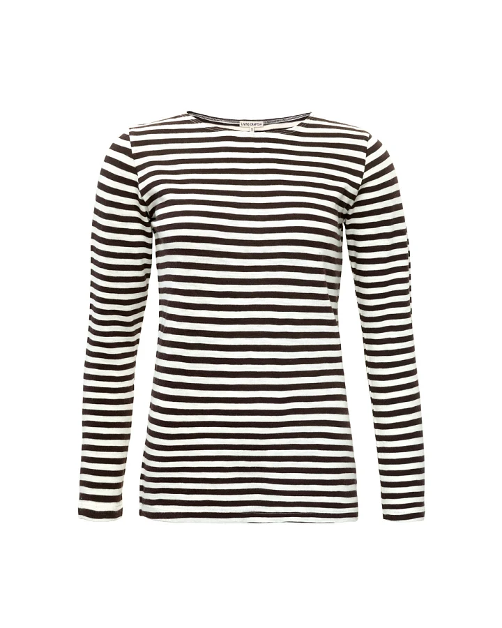 Damen Langarm-Shirt Gestreift