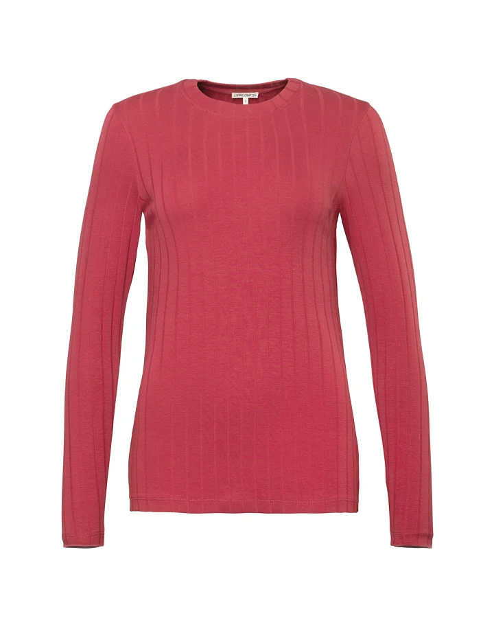 Damen Langarm-Shirt Rot