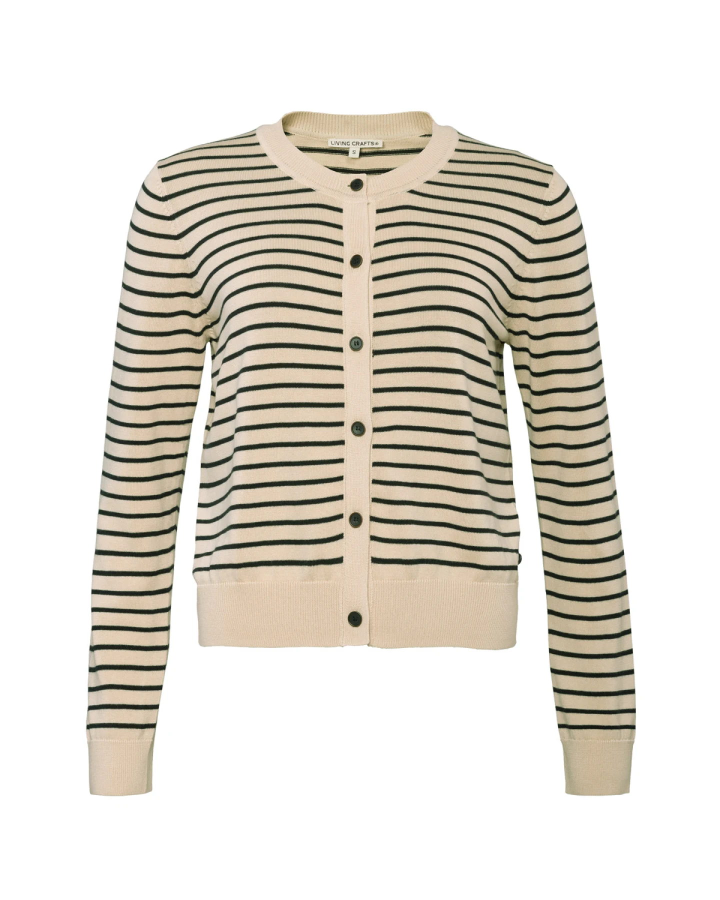 Damen Strickjacke Gestreift – Ansicht 2