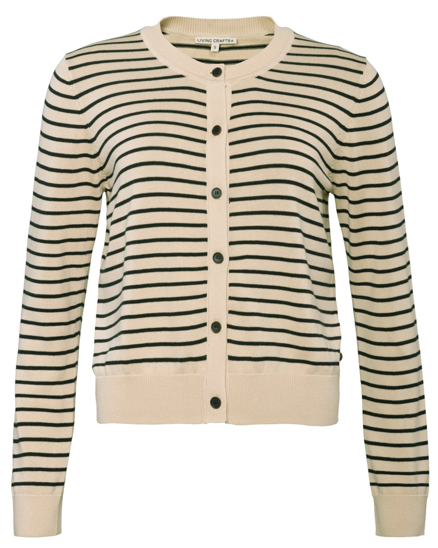Damen Strickjacke Gestreift – Ansicht 2