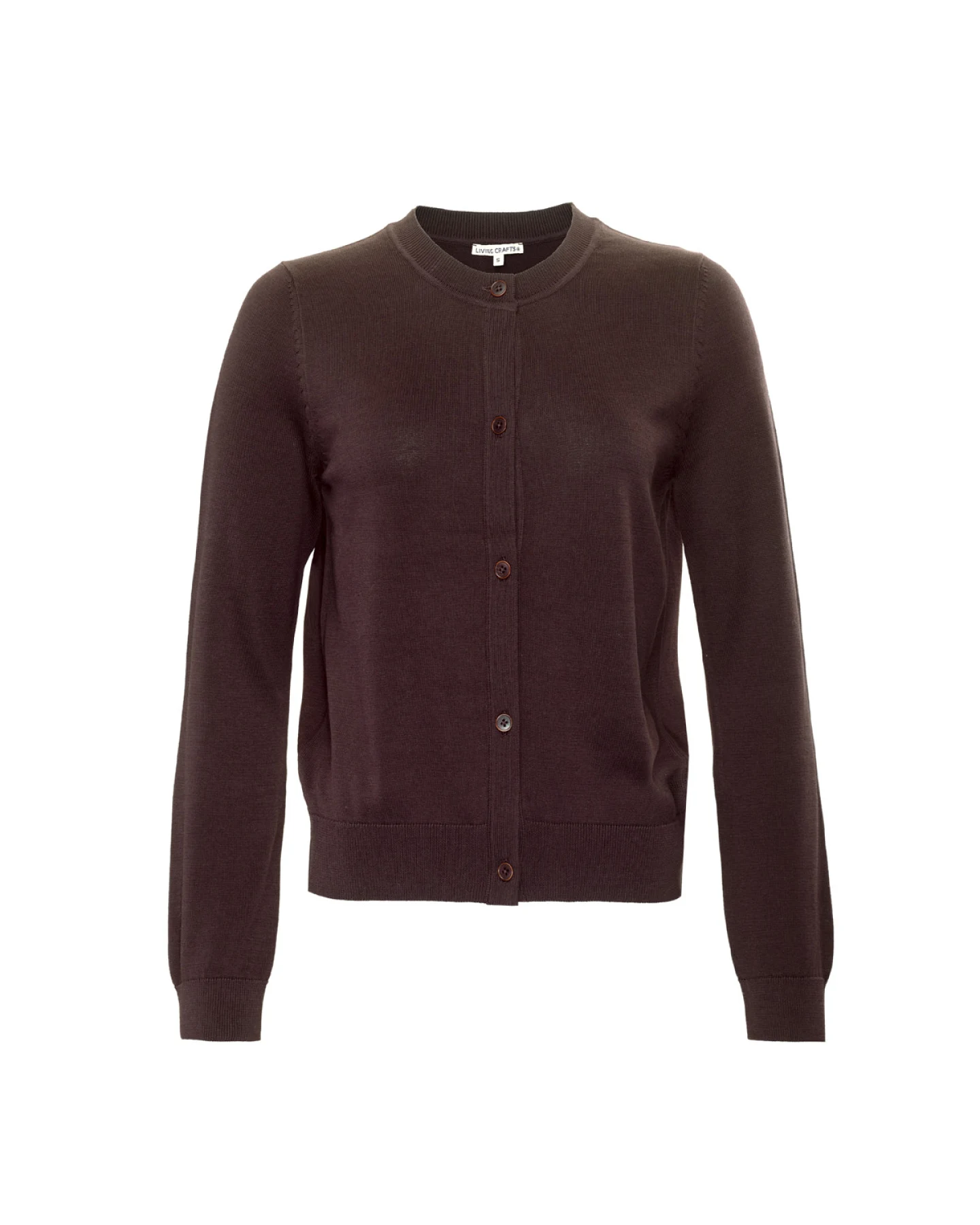 Damen Strickjacke Braun – Ansicht 2