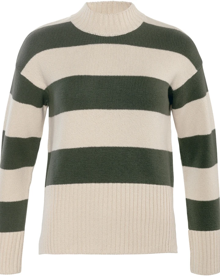 Produktseite: Damen Pullover Gestreift