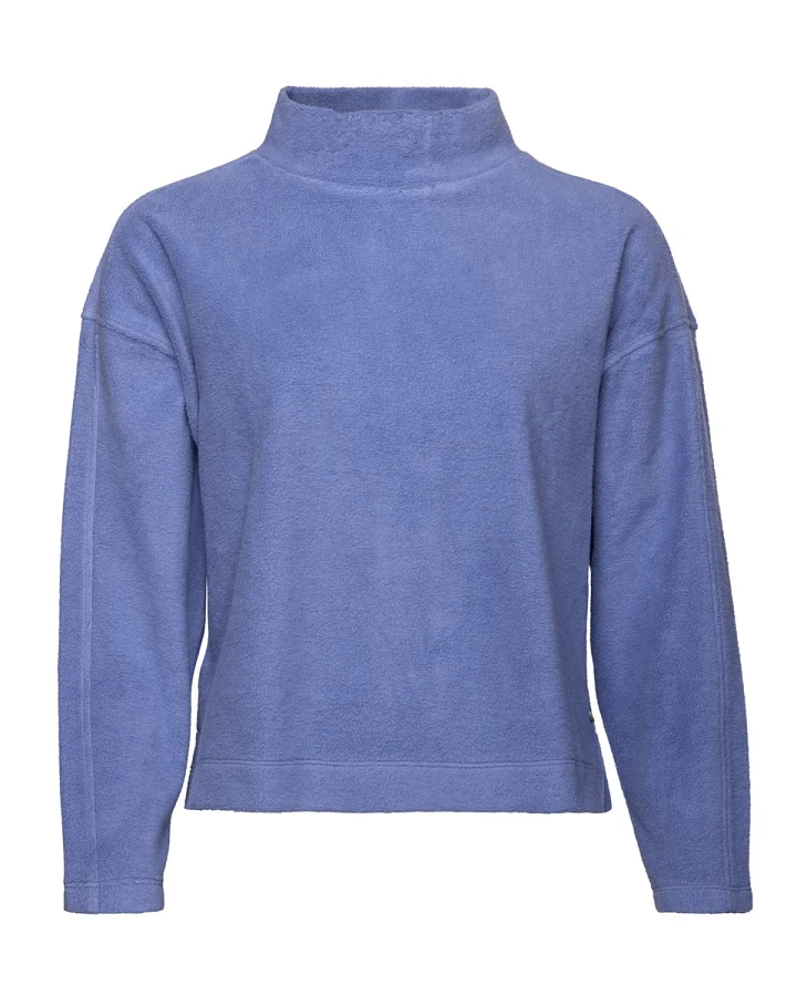 Damen Fleece Pullover Blau